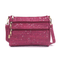Wine Cork Speckled Triple Zipper Bag